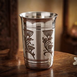 Classic Stainless Steel Drinking Glass